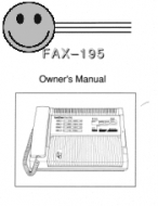 brother fax-195 , , 