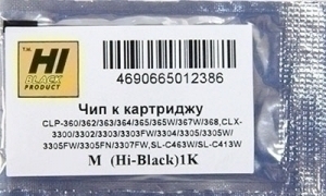   hi-black  clt-m406s  samsung clp-360/ 365, clx-3300/ 3305, sl-c460w/ c460fw