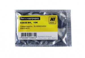  hi-black  mlt-d203e  samsung sl-m3820d/ m3820nd/ m3870fd/ m3870fw/ m4020nd/ m4070fr, 10k