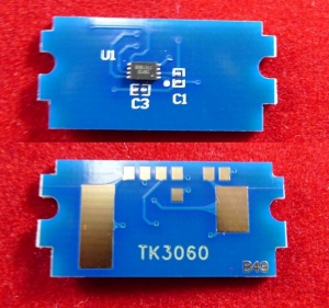 чип hi-black картриджа tk-3060 для kyocera ecosys m3145idn/ m3645idn, 14.5k