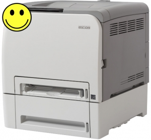 ricoh aficio spc222dn ,   